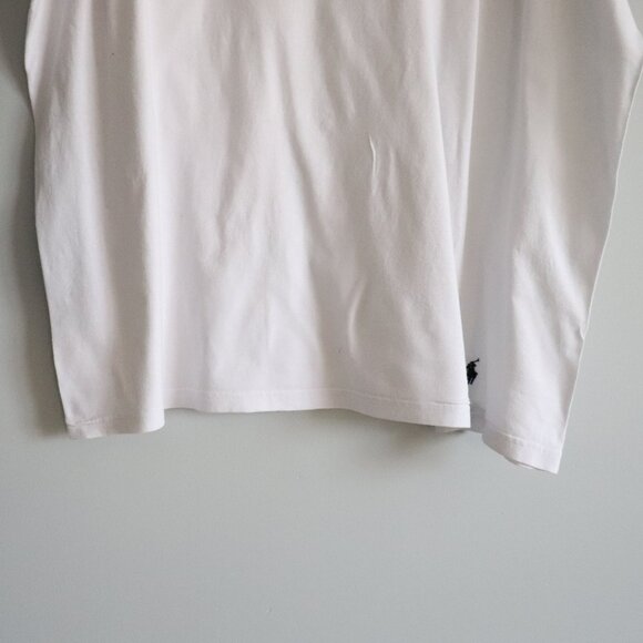 Polo Ralph Lauren Unisex Sz XL White V-Neck Casual Comfy Pullover T-Shirt Top - Picture 7 of 8